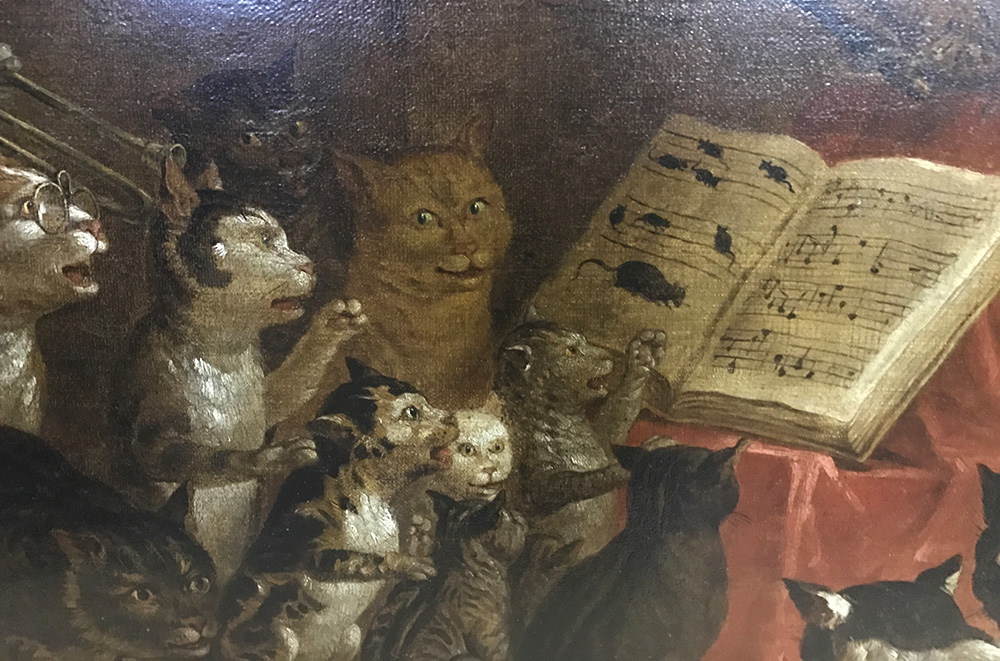 CA. UM 1700 - KATZENKONZERT